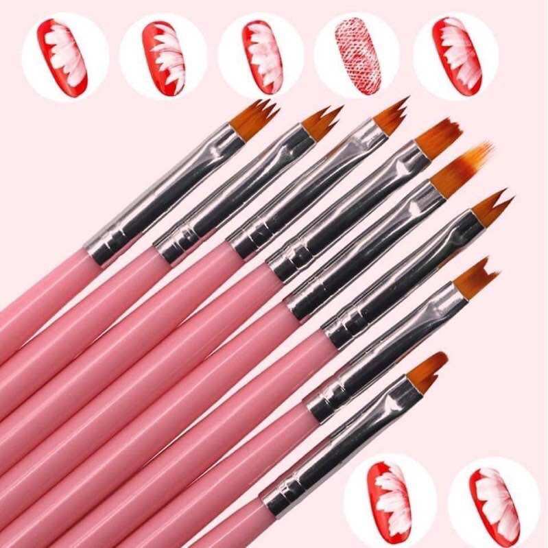 BỘ CỌ VẼ HOA 8 CÂY