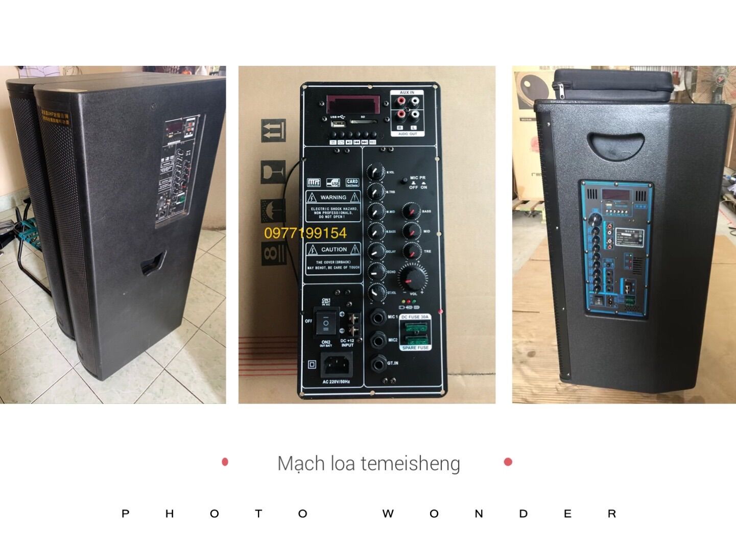 [HCM]Bo mạch loa kéo Temeisheng