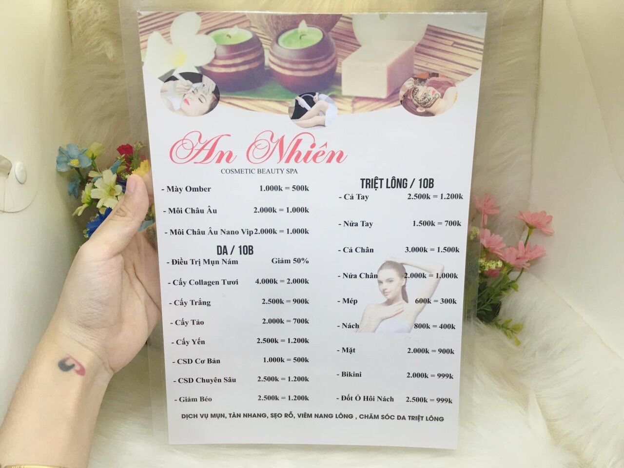 MENU GIẤY ÉP PLASTIC IN THEO YÊU CẦU