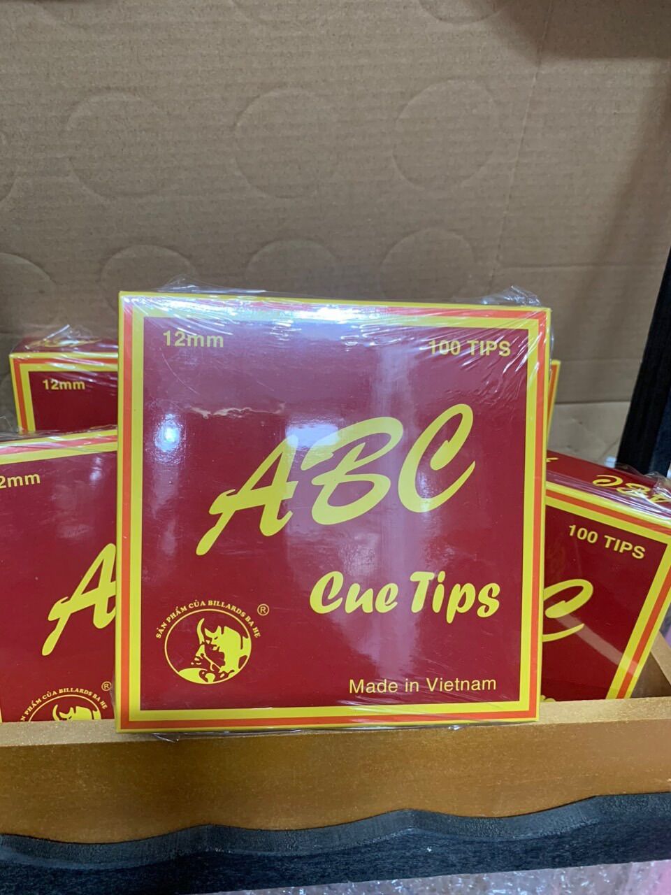 Hộp 100 đầu cơ bida ABC 12mm - 160k/ 100 cái