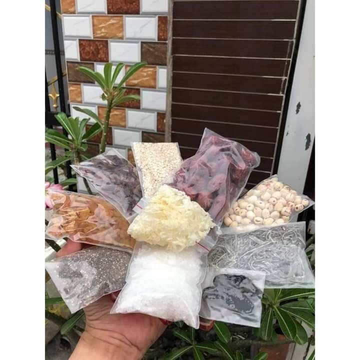 Set nguyên liệu nấu sâm bổ lượng - rất tiết kiệm