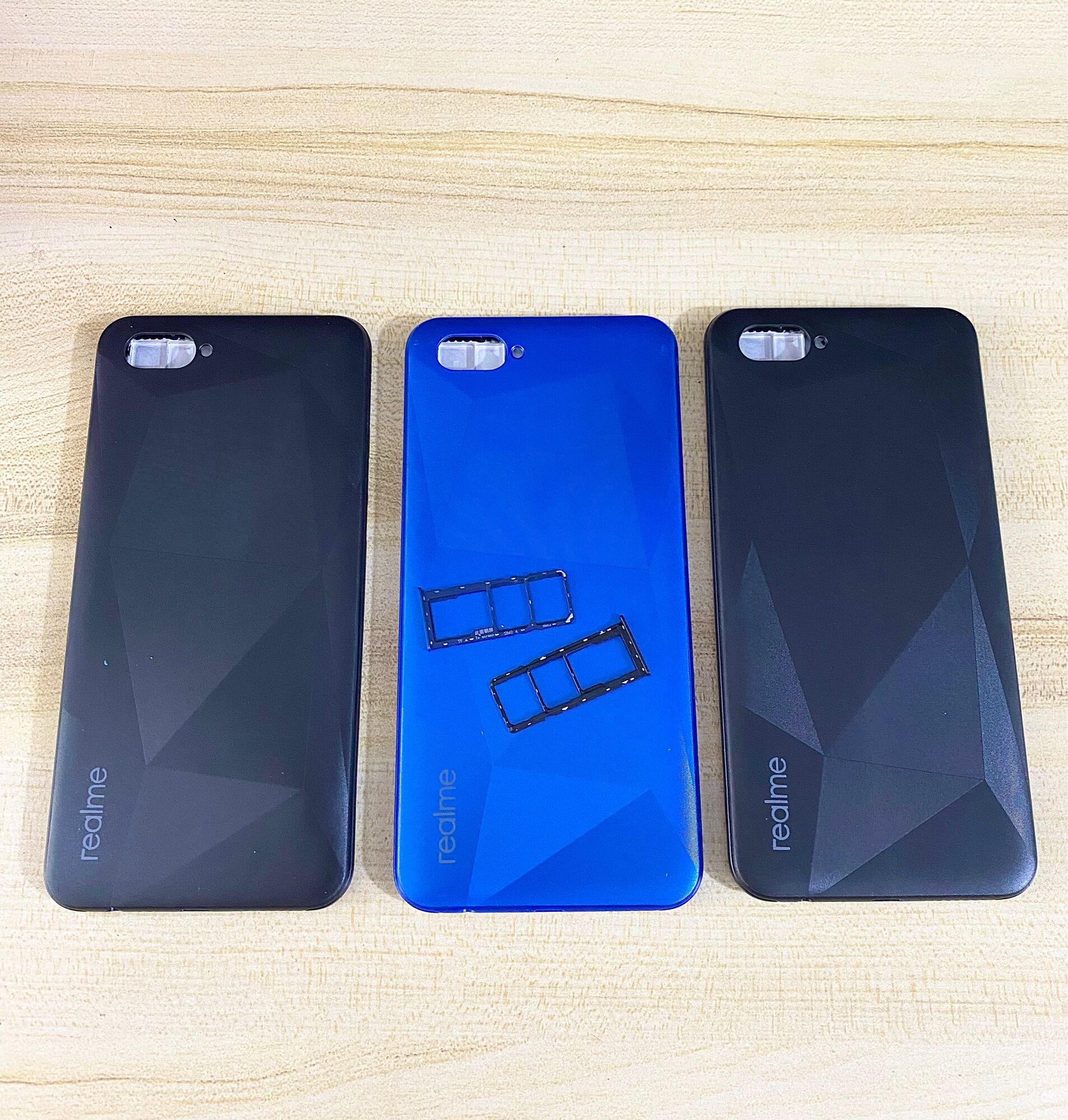 Bộ Vỏ + Sườn + Kính Camera Realme C2 Zin Hàng Cao Cấp