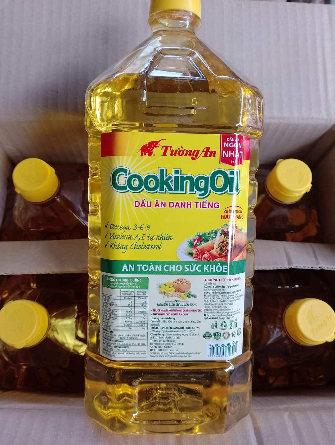 Dầu ăn tường an 2 lít