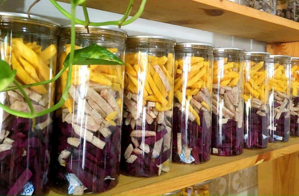 Khoai cọng sấy mix 3 vị 300g
