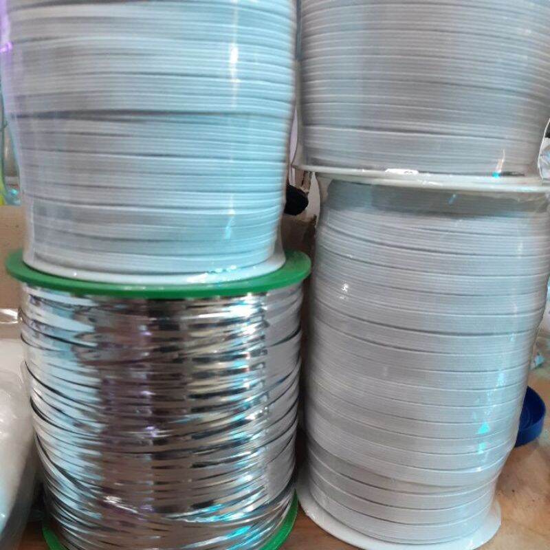 (Thủ Đức) 5m Thun may đồ, chun may 3li, 5li, 6li làm mô hình hoặc khác (loại vân sọc)