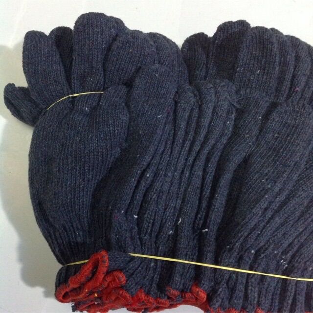 Dark Colored Work Gloves (5 Pairs)