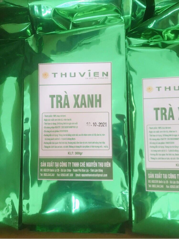 Trà xanh Nhài Thu Viên 300g