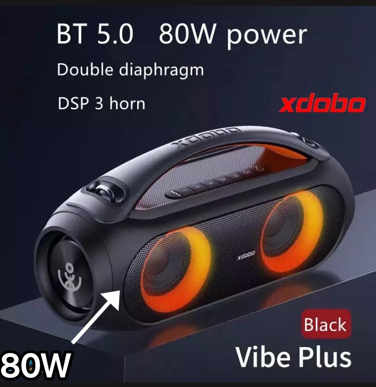 Loa bluetooth xdobo x8 plus | vibe plus 80w