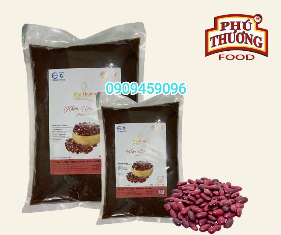 Nhân Đậu đỏ Phú Thương (Túi 1kg)