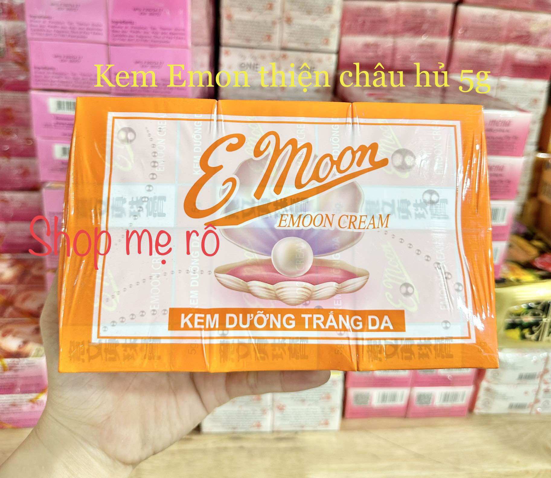 Lẻ 1 hủ kem emon thiện châu hủ 5gram (có tặng gói dưỡng xù)