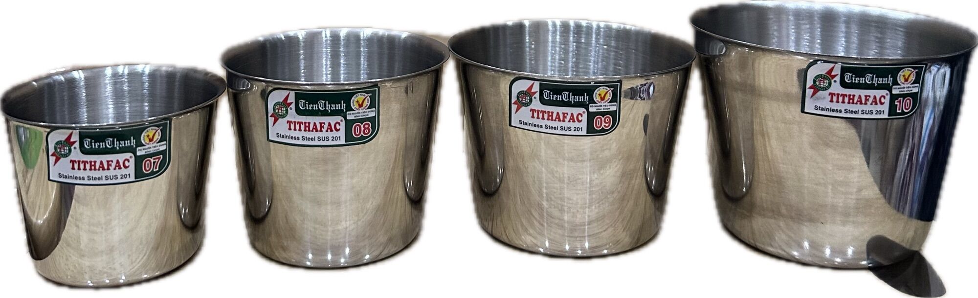 ly làm đá inox nhiều size 7cm,8cm,9cm,10cm