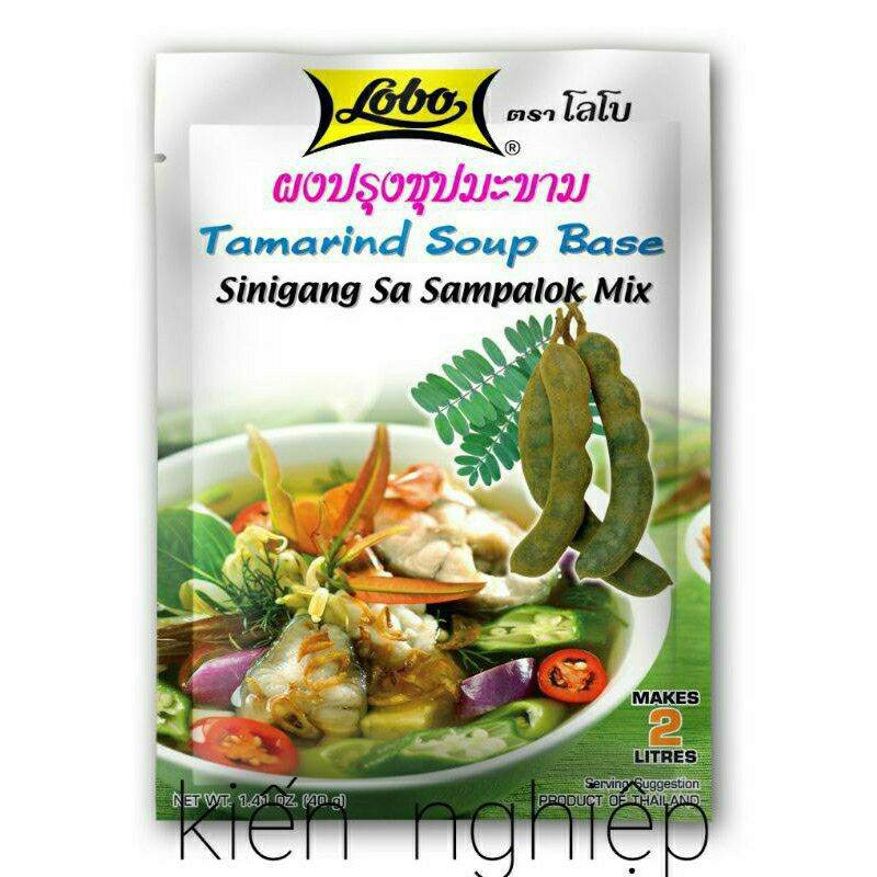 [HCM]1 gói Gia vị Lẩu Me / bột me nấu canh chua Lobo Thái Lan 40g