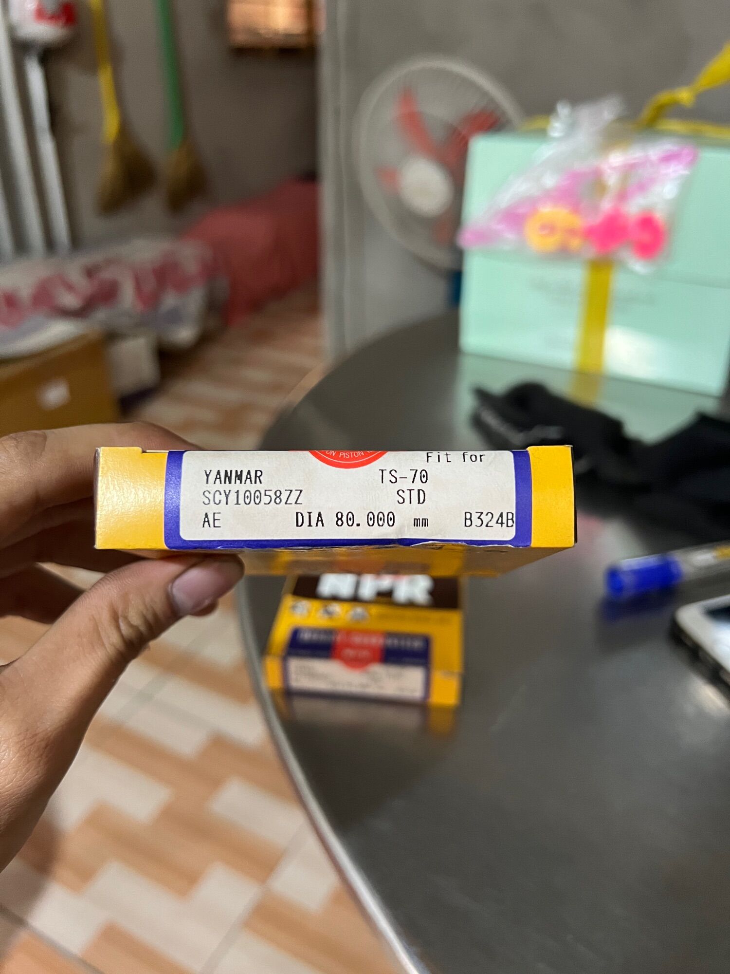 Bạc séc măng máy Ss70,Ss80,Ss90 NPR Nhật