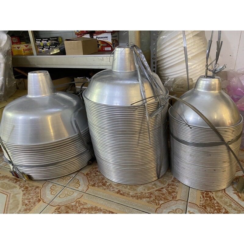 [ Combo 5 cái ] Choá đèn nhôm 2 tấc