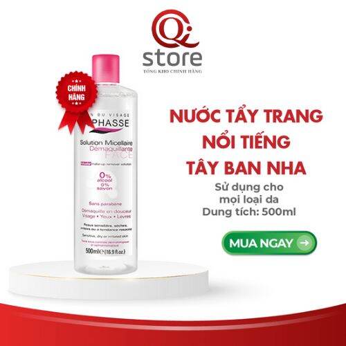 Nước Tẩy Trang Byphasse An Toàn Cho Mọi Loại Da