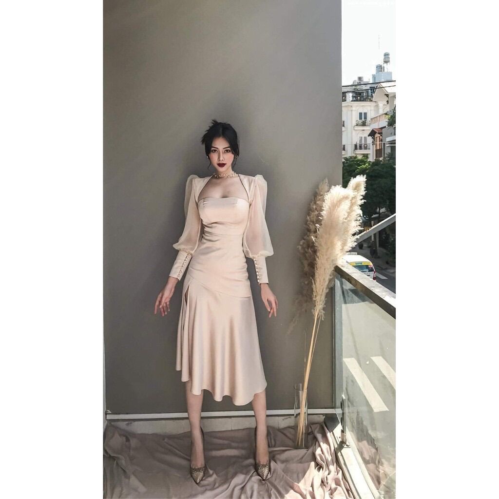 GRACE DRESS - đầm dự tiệc lụa