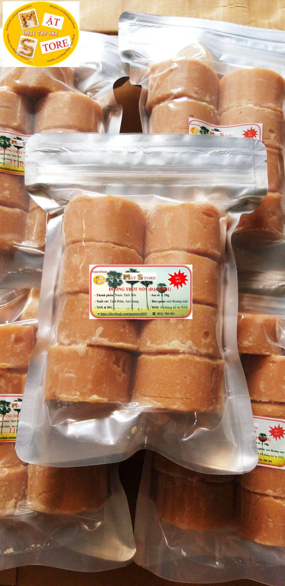 1 KG ĐƯỜNG THỐT NỐT VIÊN MẬT STORE LOẠI ĐẶC BIỆT GIÁ DÙNG THỬ