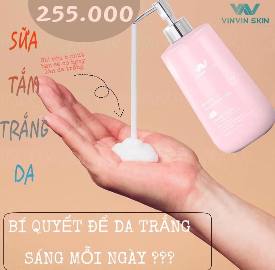 Sữa Tắm Trắng Da Vinvinskin [ Chính Hãng ]