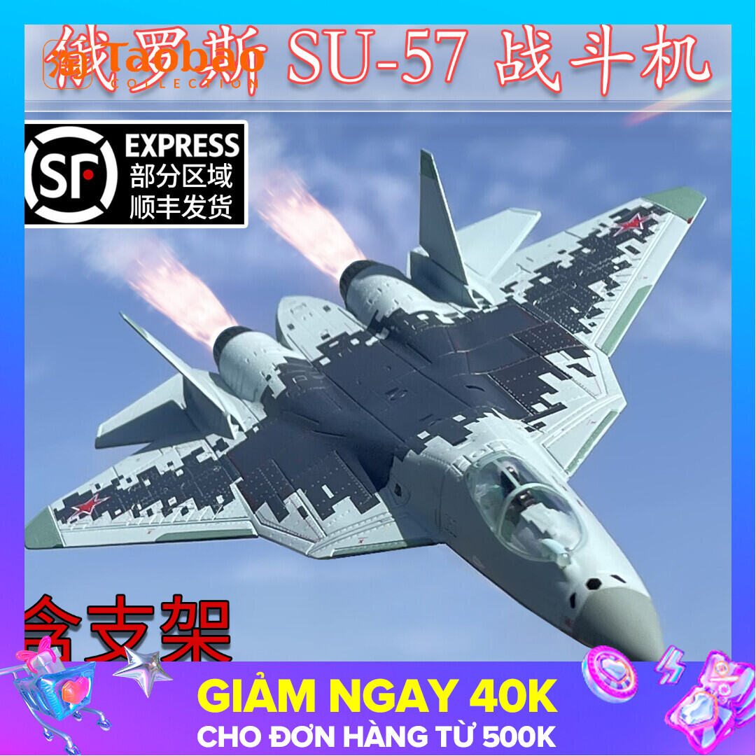 Bán Mô hình máy bay Su57 Nhựa ABS Dài 30cm chỉ 299000  Hàng Đồ Chơi
