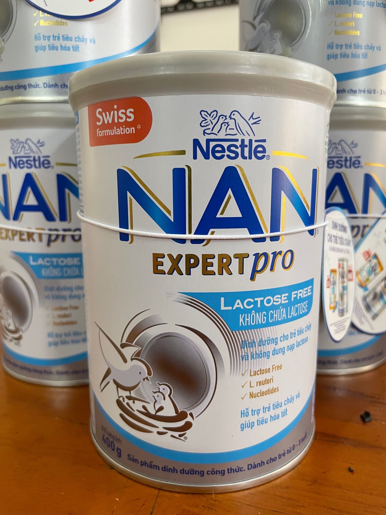 Sữa bột NAN AL 110 mẫu mới (NAN EXPERT PRO) - Lon 400g (Mẫu mới/Date xa)