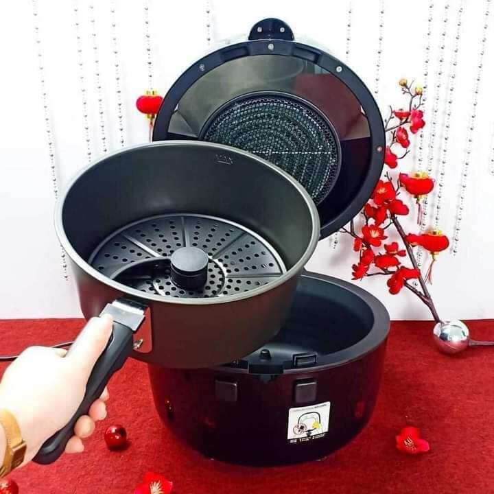 NỒI CHIÊN KHÔNG DẦU LOCK&LOCK 6,5L EJF586
