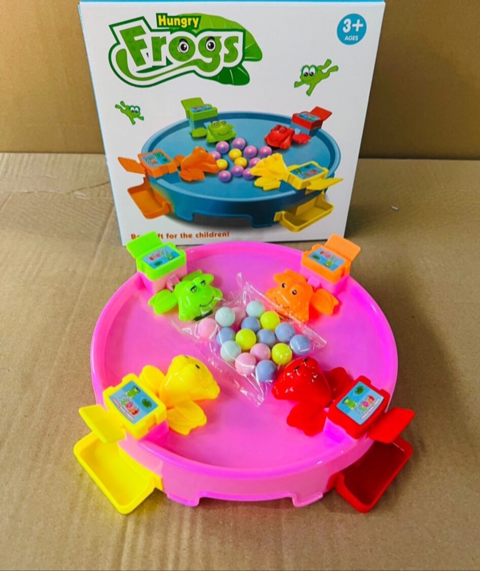 Đồ chơi ếch ăn bi hộp lớn