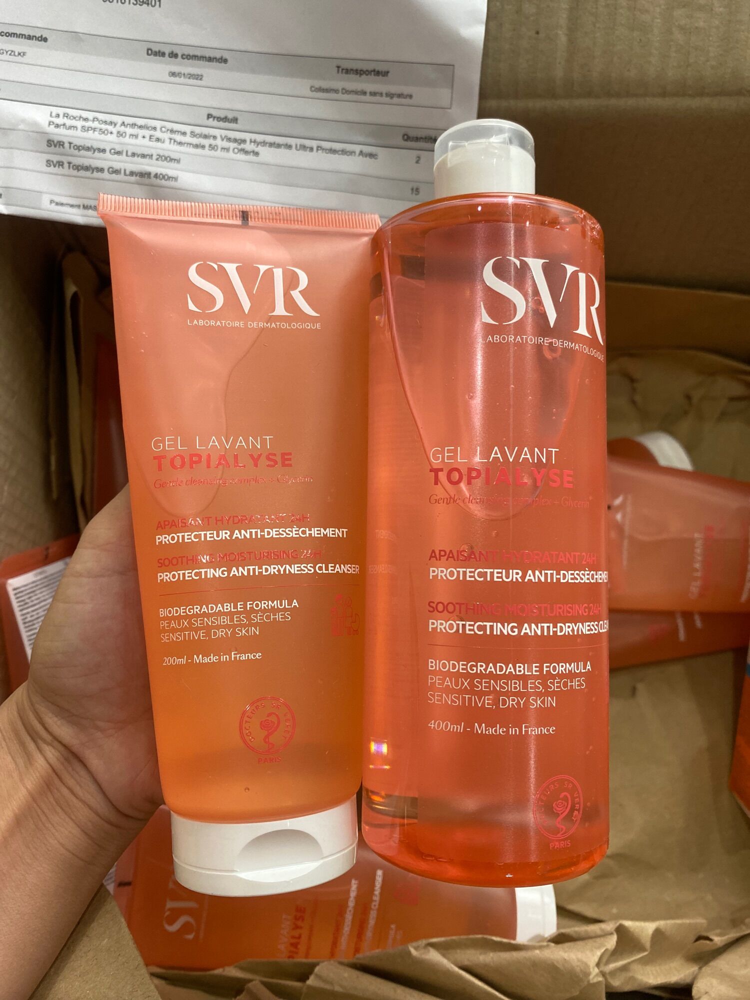 Sữa rửa mặt SVR Topialyse cho da khô 200ml