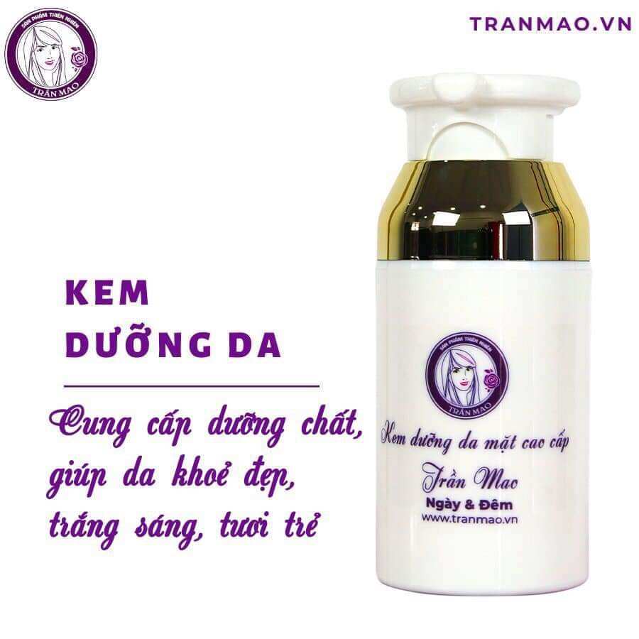 Kem dưỡng da mặt Trần Mao ngày và đêm - mờ nám - mờ nếp nhăn - dưỡng trắng