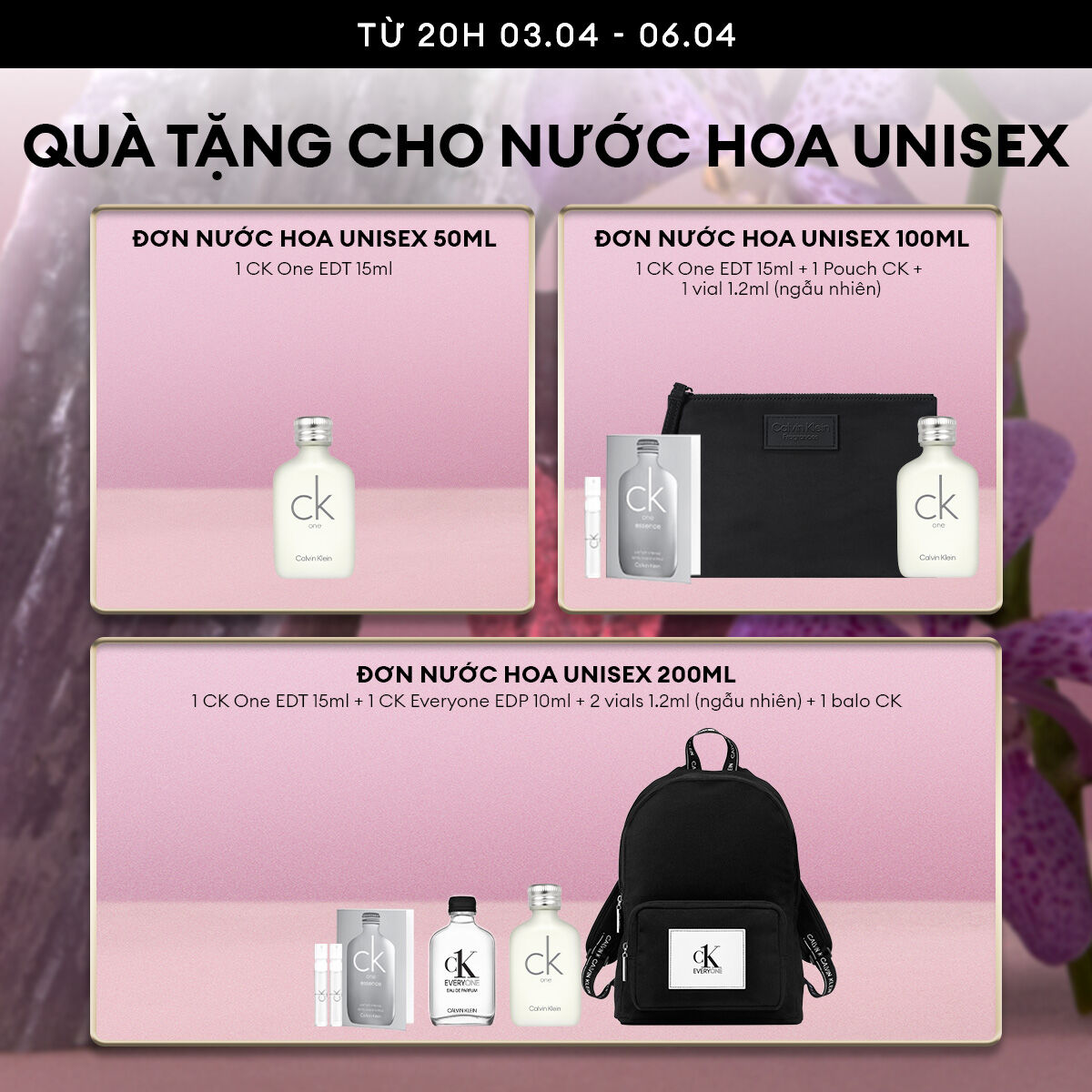Nước Hoa Nam Nữ Calvin Klein CK One EDT 200ml