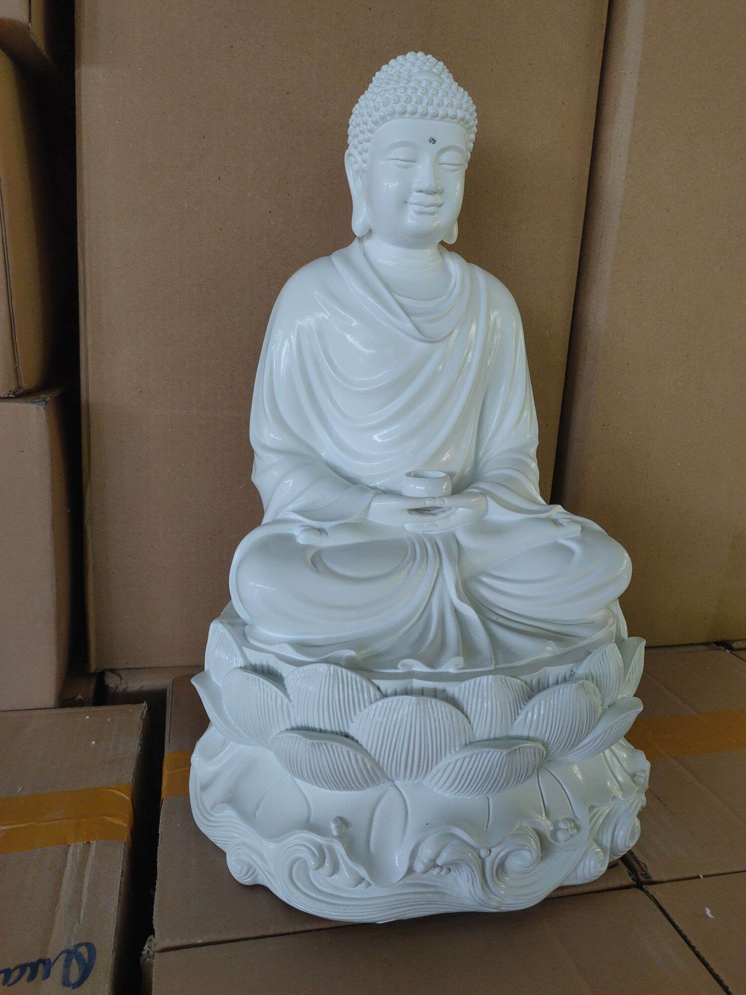 Tượng Bổn Sư Thích Ca cao 30cm,40cm