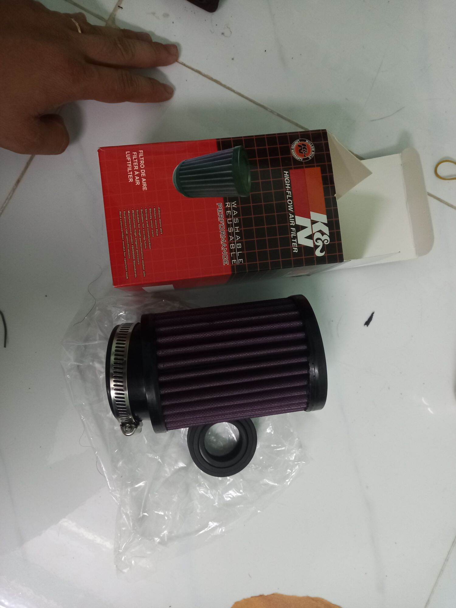 lọc gió trụ KN