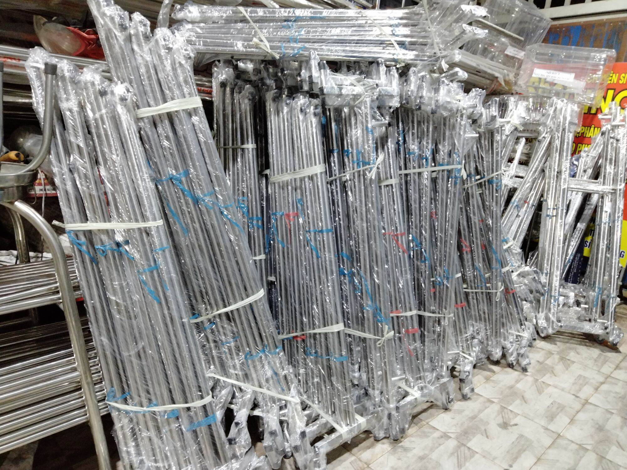 Sào phơi đồ đơn INOX 100 % chắc chắn ko gỉ sét