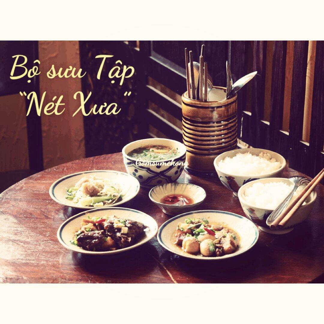 Bộ sản phẩm chén bát cổ xưa