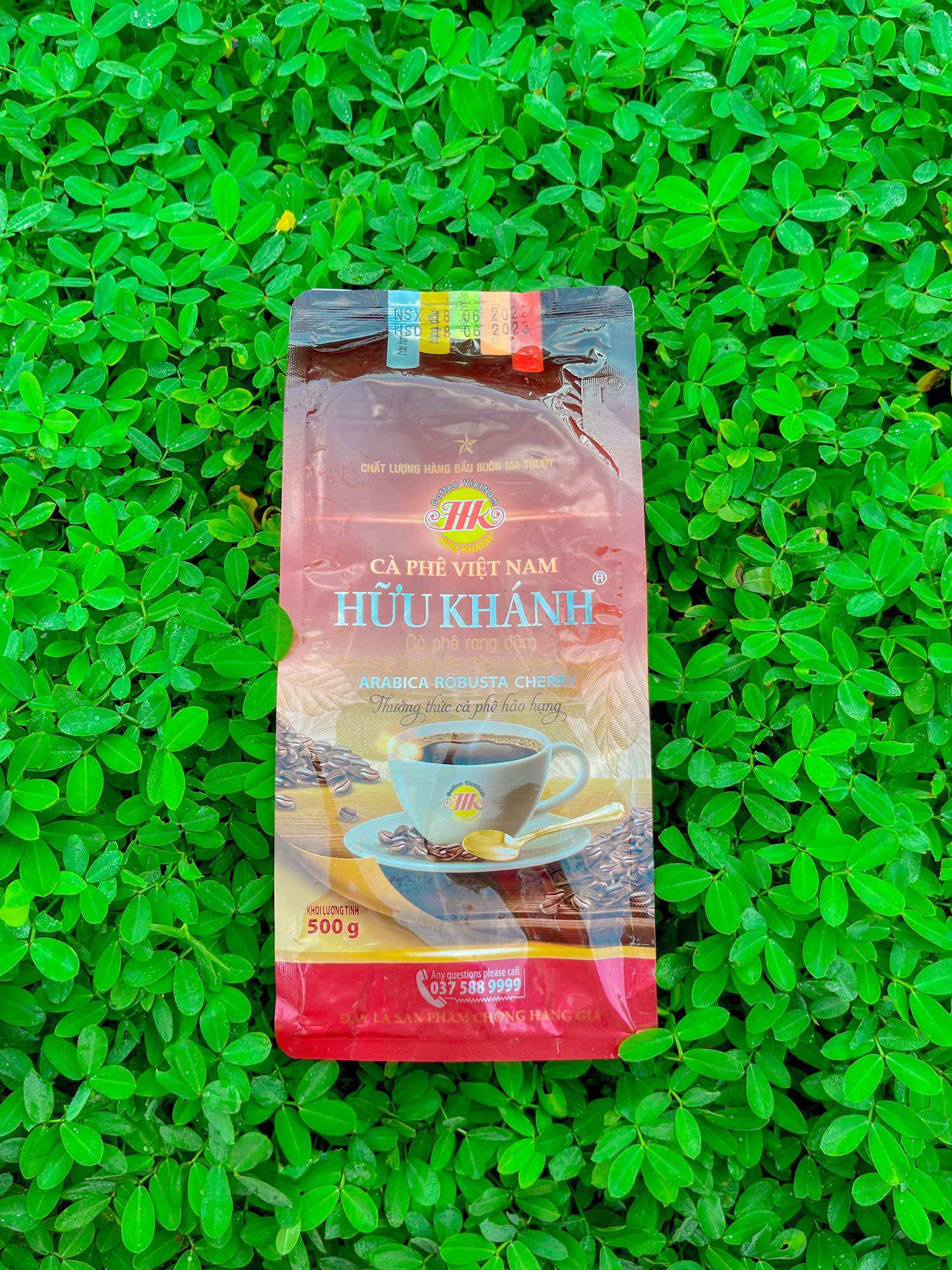 Combo 4 bịch cà phê HỮU KHÁNH - HK 1SAO (2kg)