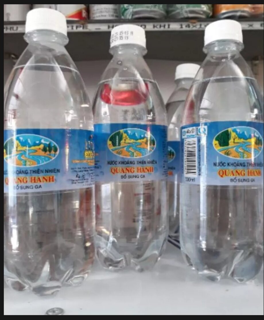 Nước khoáng Quang Hanh có ga - 1 chai