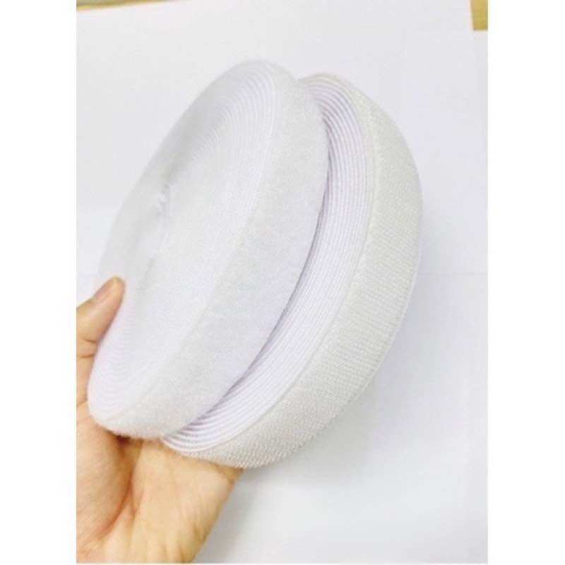 Cặp dán xé , gai dính Velcor  ( 1 mặt lông + 1 mặt gai ) 10met