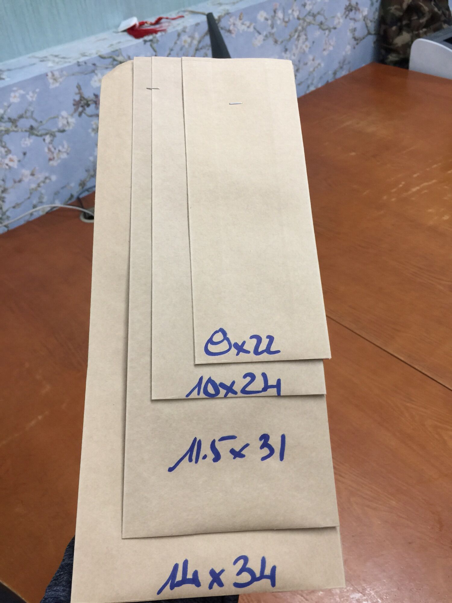 [1kg] túi giấy kraft 4 cạnh
