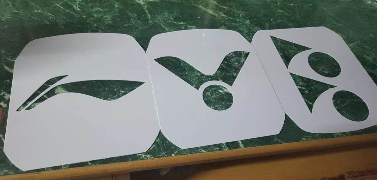 [FreeShip] Logo các hãng cầu lông kèm bút vẽ màu đen - HOANGDUONG SPORT