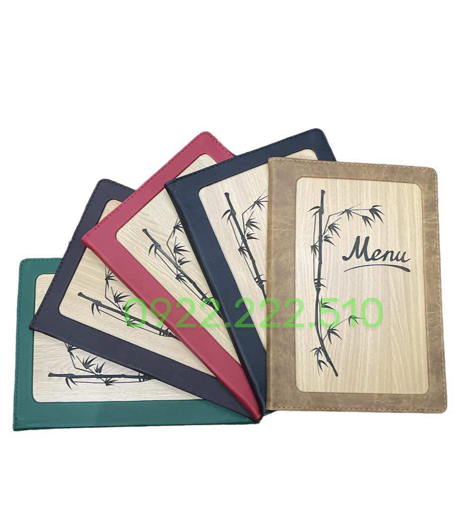 BÌA MENU GỖ 2030 CAO CẤP ( 20x30 cm )