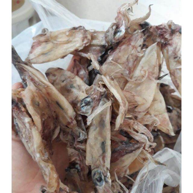 khô mực chuối (mực phơi nguyên con loại nhỏ)