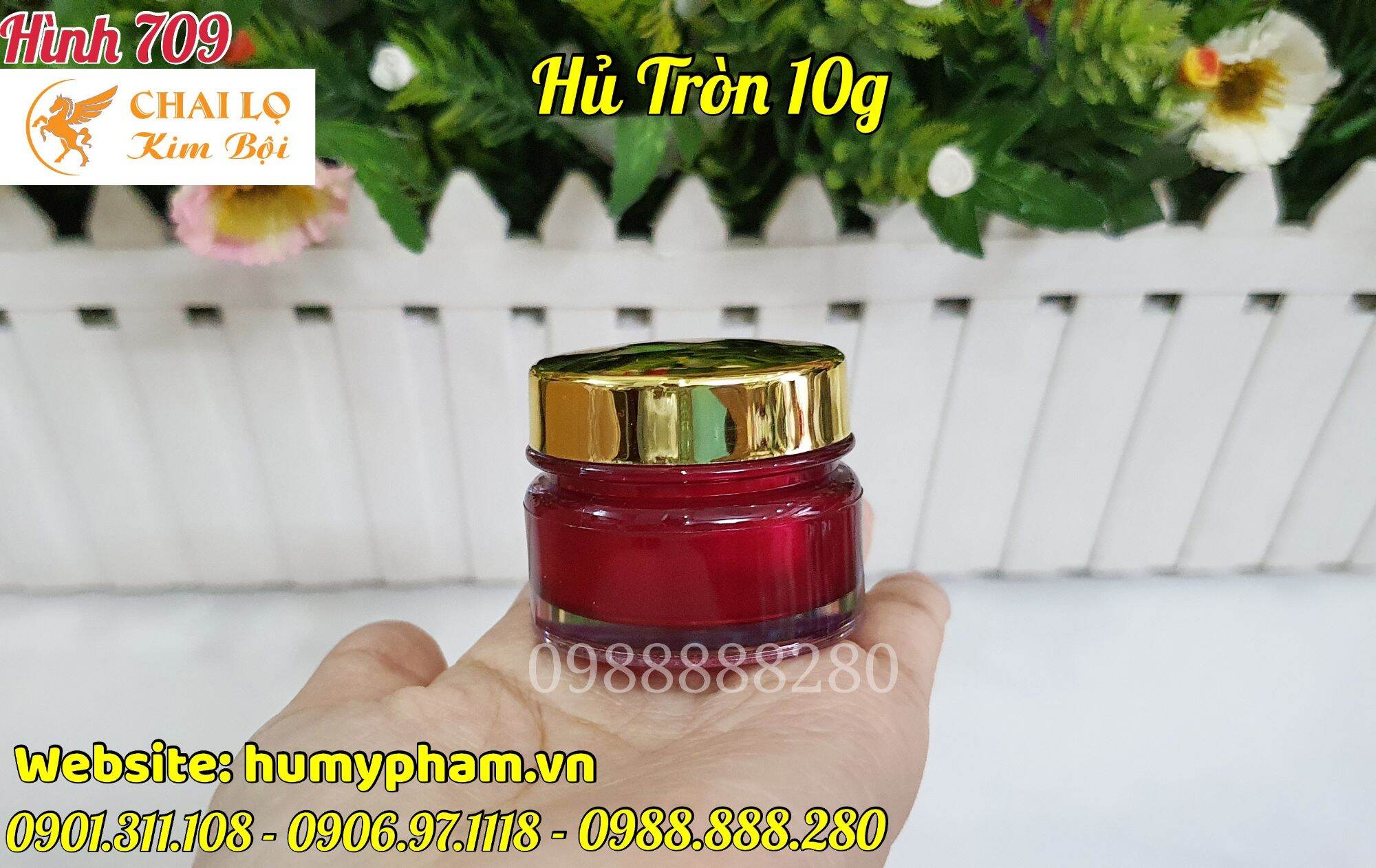 HỦ ĐỰNG KEM FACE TRÒN 10g