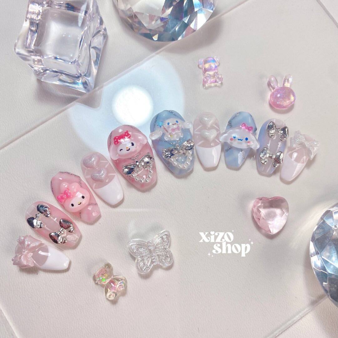 Nail box thiết kế , mẫu hoạt hình cinnamoroll - 74