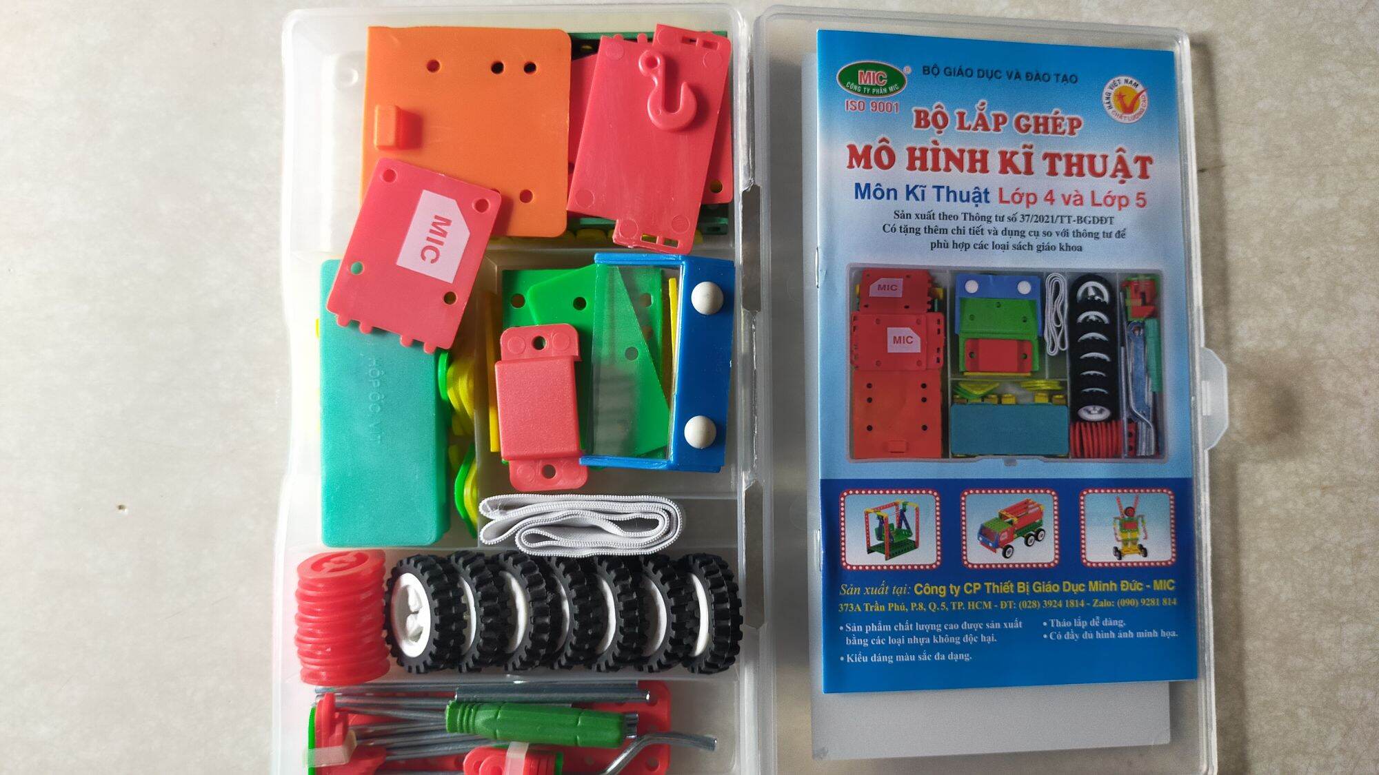 Bộ  Lắp  Ráp  Mô  Hình  Kỹ  Thuật  Lớp 4 và 5