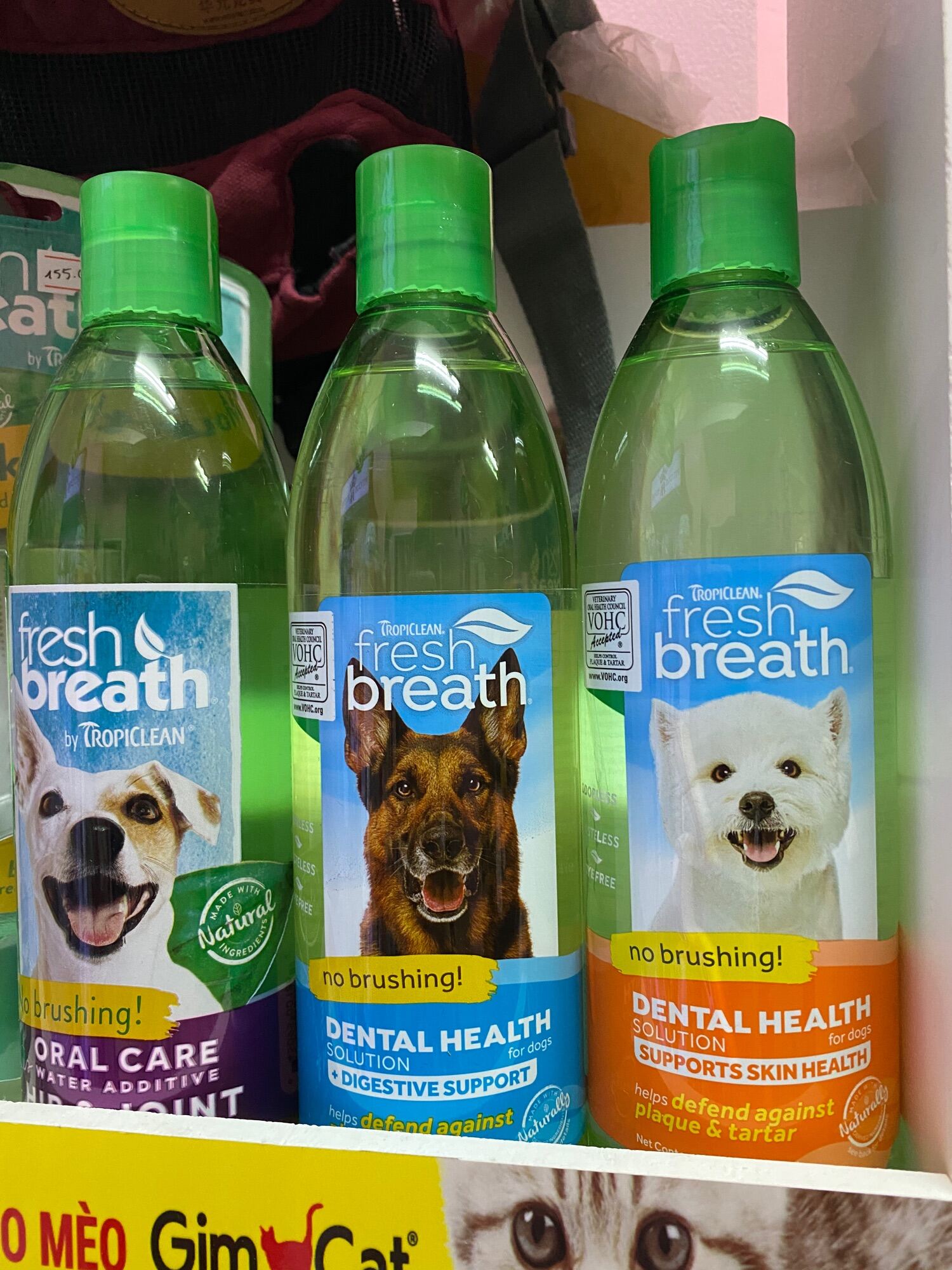 [HCM]473ml - Nước vệ sinh răng miệng TropiClean đủ vị cho Chó Mèo đủ vị - TropiClean Fresh Breath Oral Care Water Additive