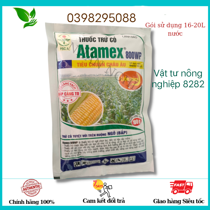 Thuốc trừ cỏ atamex 800wp hiệu quả cao trên cây ngô