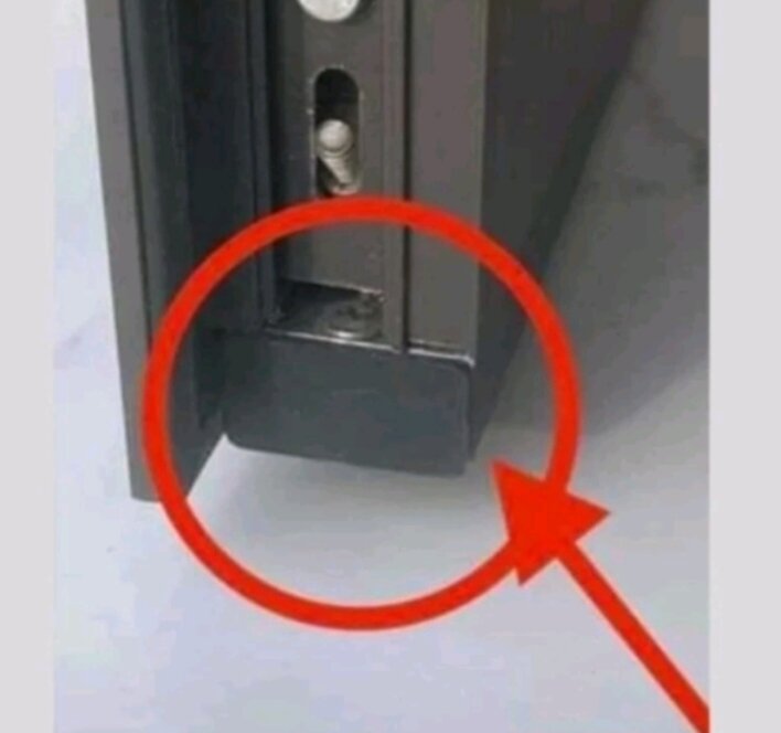 10 cái bịt chụp lỗ Thanh đáy cửa nhôm hệ. hàng nhựa TỐT. phụ kiện nhôm hệ 55. nhôm PMA. xingfA