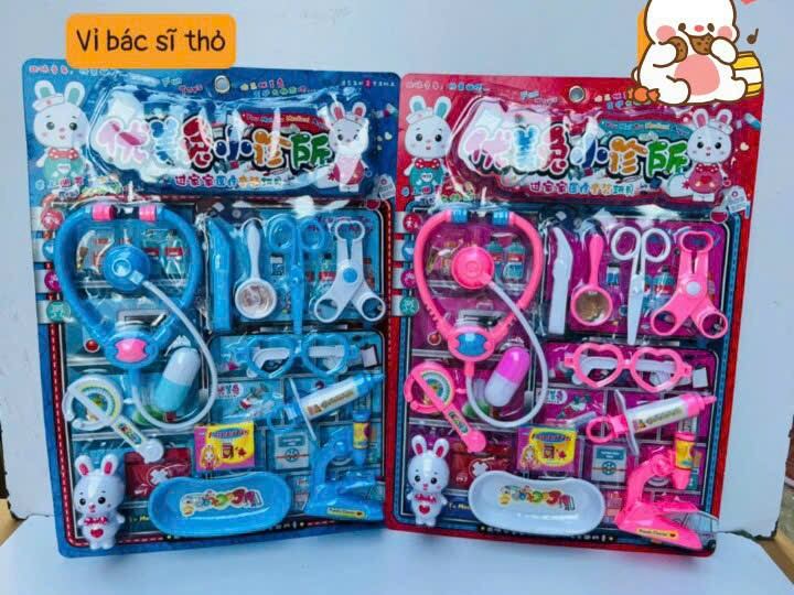 Vỉ đồ chơi bác sỹ cho bé trai bé gái