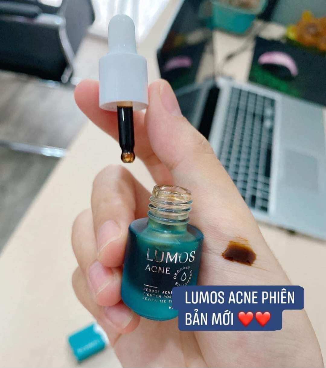 Serum mụn LUMOS ACNE 5ml chính hãng US