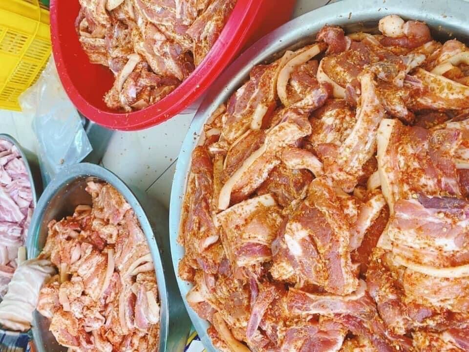 Ba rọi heo xả ớt 1 nắng -500gr (hỏa tốc 2h tphcm)