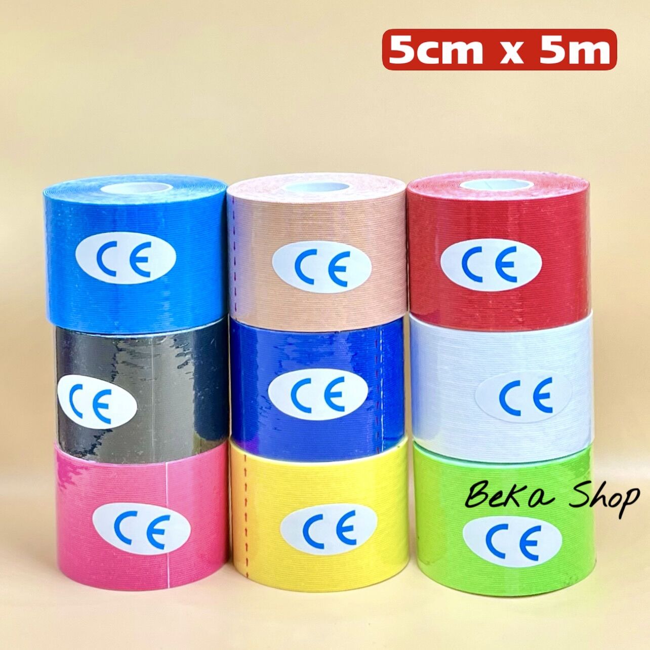 Flash sale băng dán cơ thể thao 5cm x 5m - không hộp